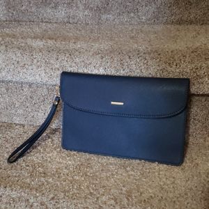 Like new Navy blue wristlet
